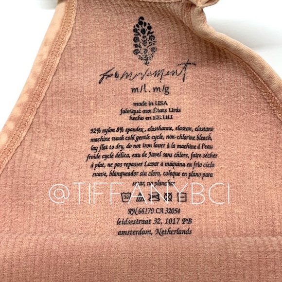 Free People Happiness Runs Crop Tank Soft Pink - Picture 5 of 11